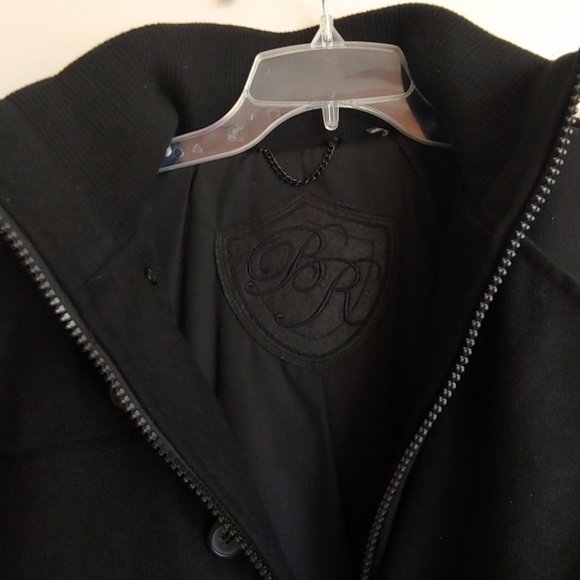Black Rivet coat. - Picture 2 of 4